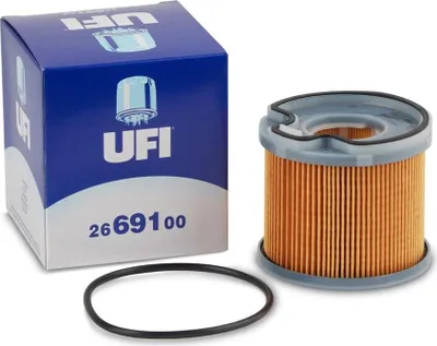 Produktbild von Kraftstofffilter UFI 26.691.00 für FIAT Scudo Kastenwagen (220) Filtereinsatz