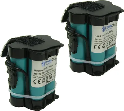 Produktbild von 2x Trade-Shop Li-Ion Akku, 18V / 2000mAh für Gardena 586 57 62-03, 586 57 62-04, 589 58 61-01