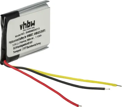 Produktbild von vhbw Akku kompatibel mit Jabra Engage 75, 65 Wireless Headset Kopfhörer (290 mAh, 3,8 V, Li-Ion)