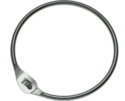 Produktbild von Schlüsselring Sammelring 60 mm aus verzinktem Stahl