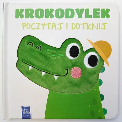 Obrázek produktu pro Kniha. Krokodýlek – Čti a ohmatávej