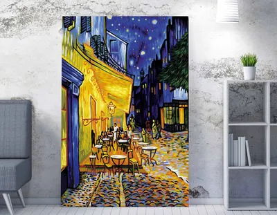 Produktbild von Wallity, WY73- VGA1505, Bunt, Leinwandbilder, 50 x 70 cm, 50% Polyester / 50% Baumwolle