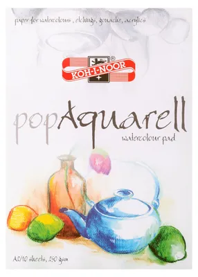 Zdjęcie produktu dla KOH-I-NOOR Pop Aquarell Szkicownik 10 A2 120 g