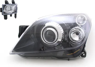 Produktbild von Scheinwerfer passend für Opel Astra H 03/2004- Xenon D2S H7 LI + Nebelscheinwer. 1216663 1216565 6710053 6710039 13252449 13261997 1710366 2446 Johns