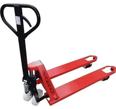 Produktbild von Stapler – Hubwagen – Transpalettenhubwagen – Tragfähigkeit: 2500 kg – Stahlkonstruktion mit Polyamidrädern