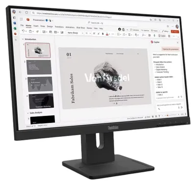 Zdjęcie produktu dla Lenovo ThinkVision E22-40, 54,6 cm (21.5"), 1920 x 1080 px, Full HD, LCD, 6 ms, Czarny