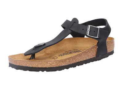 Produktbild von Birkenstock Kairo BS Zehensteg Damen Sandale in Schwarz, Größe 38