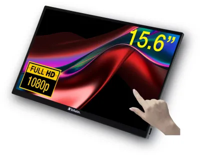 Produktbild von Verbatim PMT-15 Portable Touchscreen Monitor