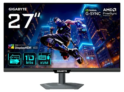 Obrázek produktu pro GIGABYTE M27UP, 68,6 cm (27"), 3840 x 2160 px, 4K Ultra HD, LED, 1 ms, Černá