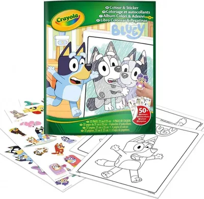 Produktbild von Crayola 071662026646, 32 Seiten, Junge/Mädchen, Aufkleber enthalten, Malbuch/Album