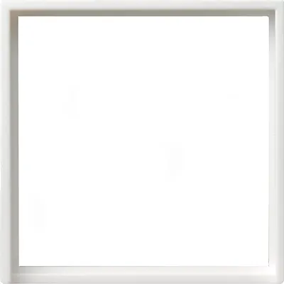 Produktbild von GIRA 028203 Adapterrahmen quadratisch 50x50mm System 55 Reinweiß glänzend
