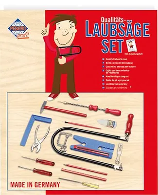 Produktbild von Laubsägeset im BuntkartonModell 925P Bausch