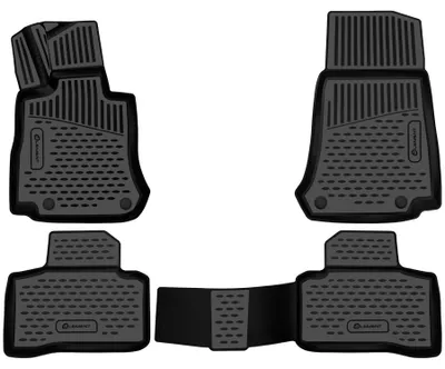 Immagine prodotto di ELEMENT Tappetini auto 3D in gomma su misura per Mercedes-Benz GLC, dal 2015 | 4 pz