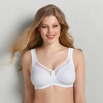 Immagine prodotto di Reggiseno comfort Anita Clara senza ferretto Taglio comodo senza ferretto, Con pannello semitrasparente, Fascia sottoseno anatomicamente modellata
