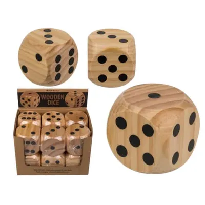 Produktbild von OOTB Holz-Würfel ca. 6 x 6 cm