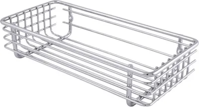 Zdjęcie produktu dla Półka łazienkowa chrom 24,5x12x5,5cm AWD1311