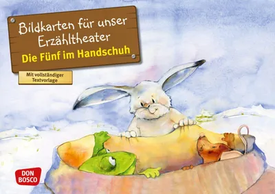 Produktbild von Die Fünf im Handschuh. Kamishibai Bildkartenset