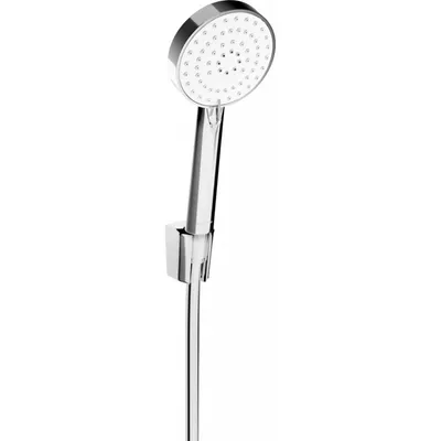 Produktbild von Mexen R-75 Kopfbrausegarnitur mit Regenbrause und Thermostatmischer, Chrom/Weiß - 785755052-02