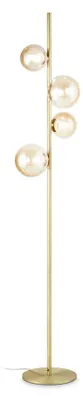 Produktbild von Ideal Lux PERLAGE G9 Stehleuchte 4x Amber warmweiss 317816