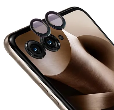 Produktbild von Glas für die Kamera für Motorola Razr 60 Ultra, Bizon Glass Snap Lens, 1 Set, Schwarzer Rahmen