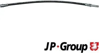 Produktbild von JP GROUP 1161700500 Bremsschlauch Hinten für VW CRAFTER 30-50 Kasten (2E) CRAFTER 30-35 Bus (2E) CRAFTER 30-50 Pritsche/Fahrgestell (2F)