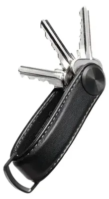 Obrázek produktu pro Orbitkey Key Organizer Pro Leather – kožený organizér na klíče Blackout