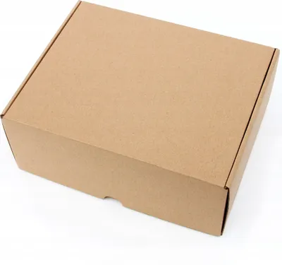 Produktbild von 36x31x4 cm Cut Box in Eco Brown - Satz von 5 Stück _ Faltkarton, Verpackung aus Karton