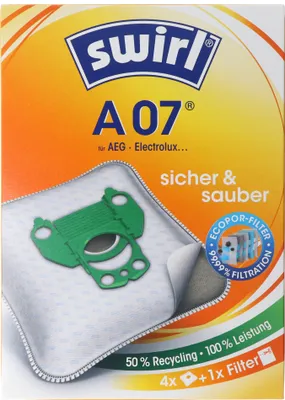 Produktbild von Worek do odkurzacza Swirl A07 MicroPor Plus do odkurzaczy AEG, Electrolux, Progress i Volta