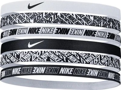 Produktbild von Nike head bands 6-pack-weiß-weiß-weiß