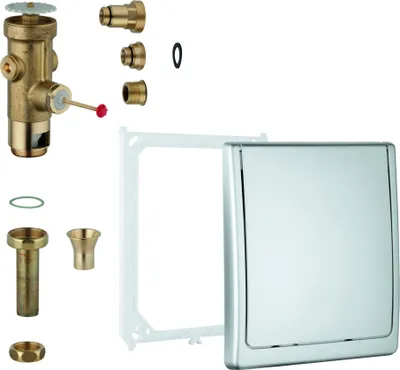 Produktbild von WC-Druckspüler 42901 Wandeinbau DN20 Austauscharmatur