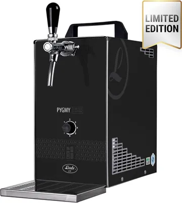 Obrázok produktu pre Výčapné zariadenie PYGMY 25/K LIMITED EDITION s membránovým čerpadlom, 1-riadkový suchý chladič z nerezovej ocele, 35 litrov/h, Green Line