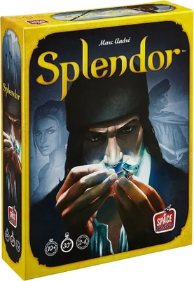 Produktbild von Asmodee Splendor, Brettspiel, Krieg, 10 Jahr(e), Familienspiel