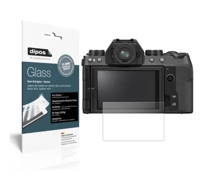 Produktbild von 1x Schutzfolie für Fujifilm X-S10 matt - Anti-Shock 9H Folie dipos Glass Kunststoffglas