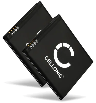 Produktbild von CELLONIC 2x Akku für Mobilfunk Kompatibel mit Samsung SM-G388 Galaxy Xcover 3, SM-G388F Galaxy XCover 3, EB-BG388BBE - (1900mAh, 3.85V)