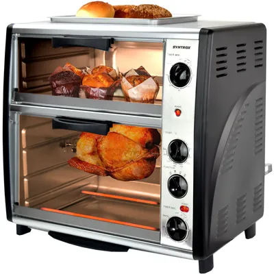Produktbild von 42 l Kleiner Mini Backofen Lollox | Miniofen | Pizzaofen | Pizzabackofen