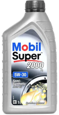 Produktbild von MOBIL Super 2000 X1 für 5W-30 1 Liter Motoröl Motorenöl Teilsynthetisch 229.1 501 01 505 00 Öl
