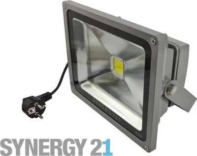 Produktbild von Synergy 21 S21-LED-TOM00889, Schwarz, Grau, IP65, 50 W, LED, Warmweiß, 3300 K