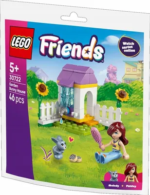 Zdjęcie produktu dla LEGO Friends Domek króliczka w ogrodzie, Zestaw do budowania, 5 lat(a), Plastik, 46 szt., 42 g