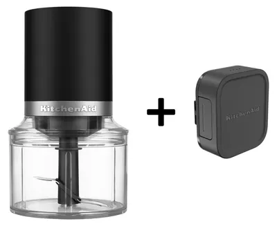 Produktbild von KitchenAid Go Cordless Top-Down- Zerkleinerer 5KTCR350BM inklusive Akku