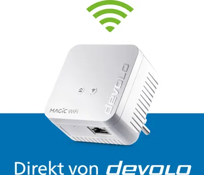 Immagine prodotto di devolo Magic 1 WiFi mini amplificatore WLAN Powerline 1x adattatore di espansione