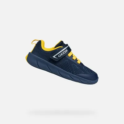 Produktbild von Geox Dunkelblaue Barfußschuhe für Jungen, Foot-run 25