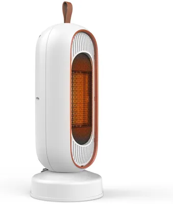 Image de Radiateur électrique ventilé - 1300 watts - Céramique - Blanc