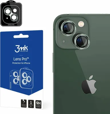 Produktbild von Apple iPhone 15 - 3mk Lens Protection Pro Alpingrün