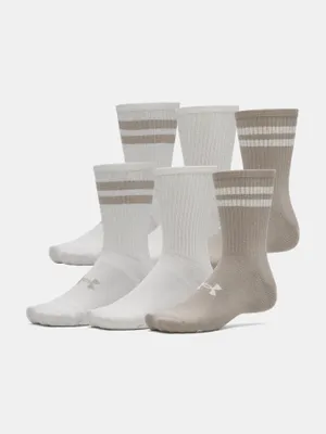 Produktbild von Under Armour Unisex UA Essential 6er-Pack Crew-Socken XL