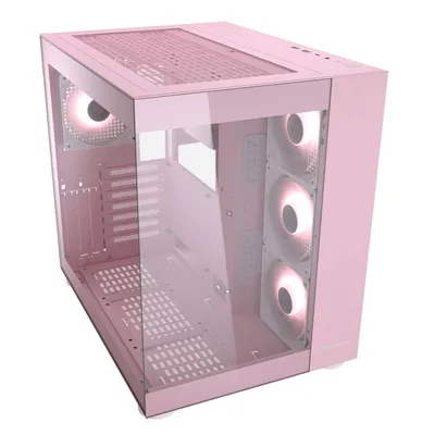 Immagine prodotto di COUGAR FV150, Midi Tower, senza alimentatore, USB/audio, ATX, 1x USB-C 3.2 Gen 2, 2x USB 3.0, rosa