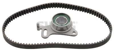 Produktbild von SWAG 90 92 6114 Zahnriemensatz + Spannrolle für MITSUBISHI PAJERO III (V7W, V6W) 99-Zähne