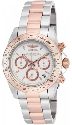 Zdjęcie produktu dla Invicta Speedway ILE6932A Zegarek Męski - Mechanizm Kwarcowy - Stal Nierdzewna z Srebrną Tarcza - 39 mm