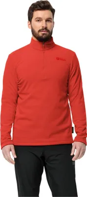 Produktbild von Jack Wolfskin Taunus Fleece Mit Halbem Reißverschluss Rot M Mann Rot M