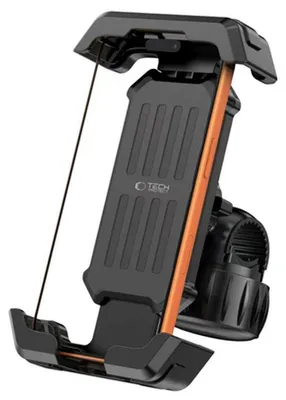 Obrázok produktu pre Držiak na mobilný telefón na riadidlá bicykla/motocykla, Tech-Protect V6, čierny