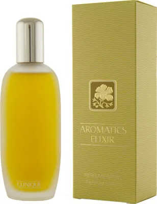 Obrázek produktu pro Clinique Aromatics Elixir, Ženy, 100 ml, Alcohol denat., fragrance (parfum), water\aqua\eau, benzyl salicylate, geraniol, linalool,...